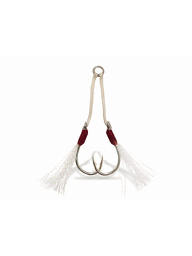 Крючок (пара) Assist VMC 6139 TI (олово) №01 (3 пары)