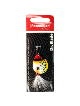 Блесна вращающаяся ROZEMEIJER DR. BLADE - №4 / 5g - Red Head