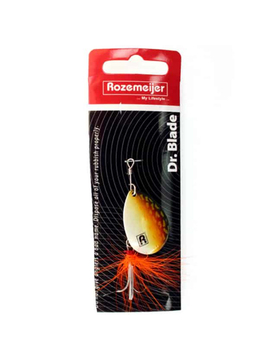 Блесна вращающаяся ROZEMEIJER DR. BLADE - №4 / 5g - Hot Pike