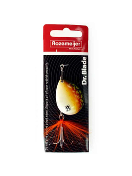 Блесна вращающаяся ROZEMEIJER DR. BLADE - №5 / 6.5g - Hot Pike