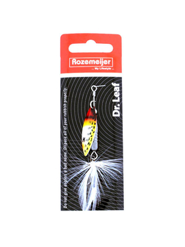 Блесна вращающаяся ROZEMEIJER DR. LEAF - №3 / 8g - Red Head