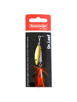 Блесна вращающаяся ROZEMEIJER DR. LEAF - №3.5 / 10g - Hot Pike