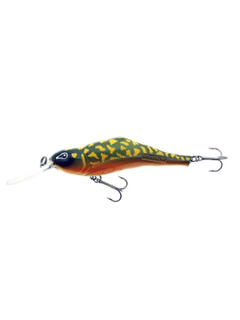 Воблер ROZEMEIJER BOTTOM BOUNCER Slow Sinking - 10cm - 22g / 1 - 3m / Hot Pike