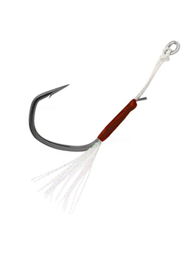 Крючок Assist VMC 7117 SATI (олово) №2/0 (2 поводка)