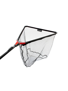 Подсачек ROZEMEIJER Smooth Folding Landingnet 160cm 2pcs Tele Handle / 70?60cm Rubber Coated