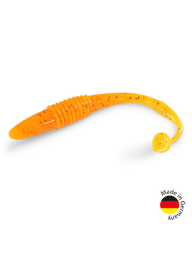 Виброхвост IRON CLAW Moby Softbaits EAZY-ADD SHAD UV Non Toxic / 12cm / Dirty Carrot Light