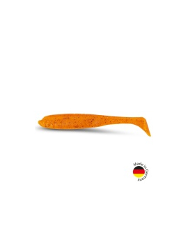 Виброхвост IRON CLAW Moby Softbaits SLIM JIM UV Non Toxic / 10cm / Dirty Carrot