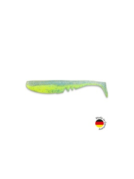 Виброхвост IRON CLAW Moby Softbaits RACKER SHAD UV Non Toxic / 10.5cm / Mahi Mahi