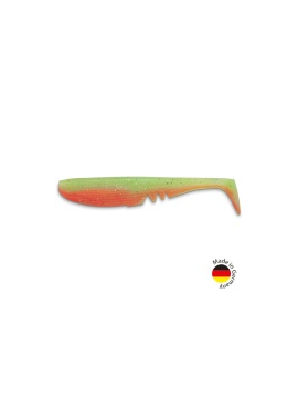 Виброхвост IRON CLAW Moby Softbaits RACKER SHAD UV Non Toxic / 7cm / Turtle Green - 2шт.