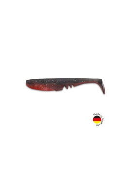Виброхвост IRON CLAW Moby Softbaits RACKER SHAD UV Non Toxic / 12.5cm / German Flag