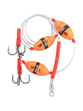 Готовая оснастка UNI CAT Weightless Smelly GT-41 Rig / 150cm