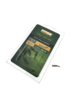 Трубка для крючка PB Products Multi Rig Aligner №6-2 - Silt / 8шт.