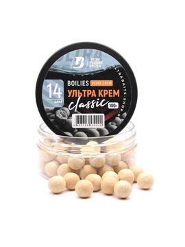 Бойлы насадочные тонущие ULTRABAITS CLASSIC Ultra Cream (Ультра Крем) 14мм