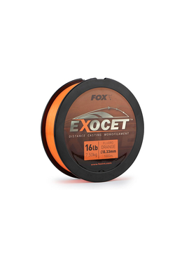 Леска FOX Exocet Fluoro Orange Mono, Диаметр: 0.33 мм