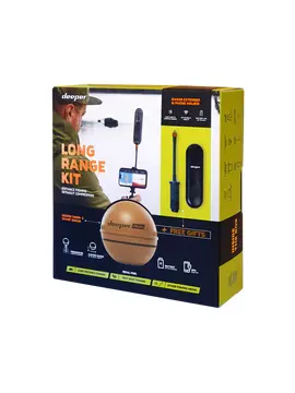 Набор Deeper Long Range Kit (эхолот Chirp+ 2.0 + усилитель связи Extender)