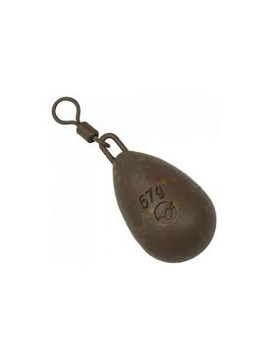 Грузила Korda Pear Swivel, Вес грузила: 4.0oz (113g)