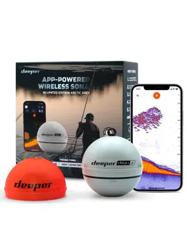 Беспроводной эхолот Deeper Smart Sonar Chirp+ 2.0 Limited Edition Arctic Grey