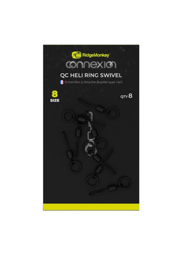 Вертлюг Ridge Monkey Connexion Quick Change Heli Ring Swivel, Размер вертлюжка: 8