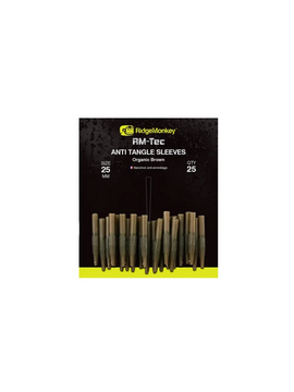 Конусы силиконовые Ridge Monkey Anti Tangle Sleeves, Размер: Short, Цвет: Brown