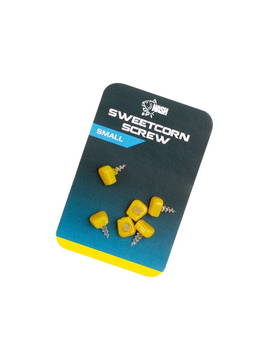 Кукуруза искусственная с винтом NASH Sweetcorn Screw, Размер: Small