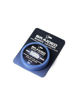 Шок-лидер плетёный NASH Braided Shock Leader, Тест: 50.00 lb