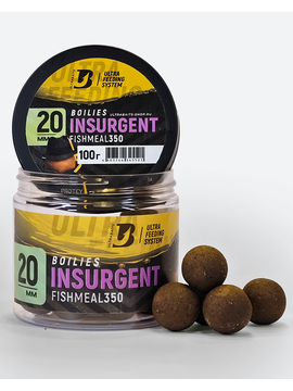 Бойлы насадочные ULTRABAITS FISHMEAL 350 Insurgent (Пряности и Специи), Диаметр: 20 мм