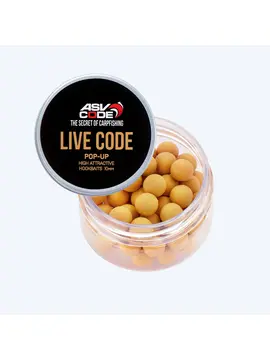 Плавающие бойлы Pop-Up Live Code (Лайвкод) для карповой рыбалки — CARPshop