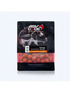Бойлы пылящие ASV CODE Orange (Мандарин) 1кг 24мм