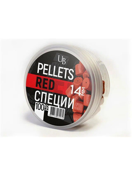 Пеллетс насадочный ULTRABAITS Pellets RED SPICES (Красные Специи), Диаметр: 8 мм