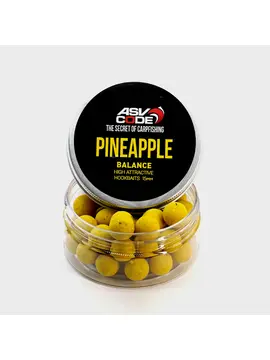 Насадочные бойлы ASV CODE Balance Pineapple (Ананас) 15мм