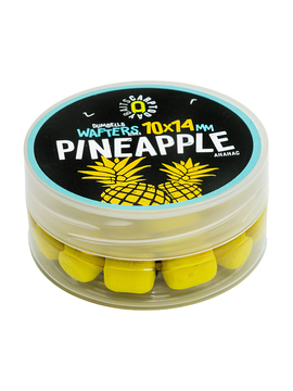 Вафтерсы Carptoday Baits Wafters Pineapple (Ананас) 10х14мм, Диаметр: 10 х 14 мм, Вкус: Ананас
