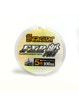 Мягкий флюрокарбоновый материал Kureha SEAGUAR FXR, Диаметр лески: 0.370 мм