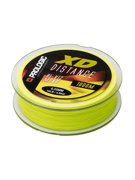 Леска карповая PROLOGIC XD DISTANCE MONO - 0.28mm / 1000m / 5.6kg - HI-VIZ YELLOW