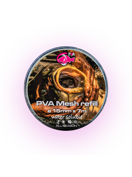 Запасная ПВА сетка PVA HYDROSPOL Mesh, Диаметр: 15 мм, Длина: 7 м