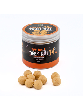 Бойлы насадочные Carptoday Baits Tiger Nut (Тигровый Орех), Диаметр: 14 мм, Вкус: Тигровый Орех