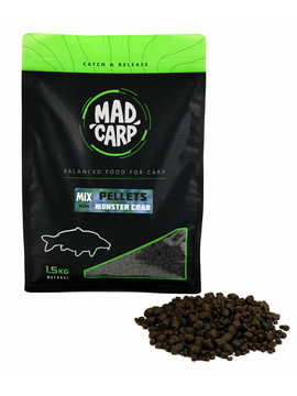 Пеллетс MAD CARP Baits MONSTER CRAB для карповой рыбалки — CARPshop