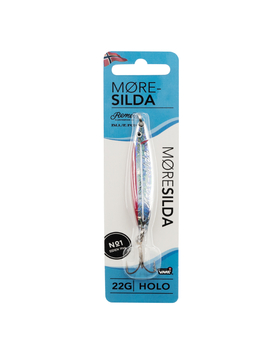 Блесна колебл. BLUE FOX Moresilda Holographic 22 /02 (Silver Red)