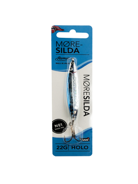 Блесна колебл. BLUE FOX Moresilda Holographic 22 /05 (Silver Blue)