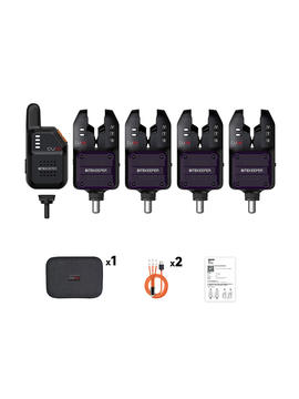 Набор сигнализаторов поклёвки RIPPTON BITEKEEPER CUBE 4+1