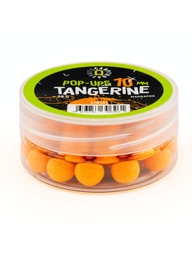 Бойлы плавающие Carptoday Baits Pop Ups Tangerine (Мандарин) 10 мм, Диаметр: 10 мм, Вкус: Мандарин
