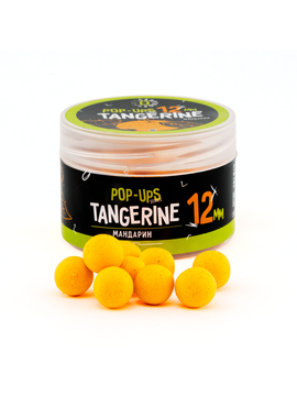 Бойлы плавающие Carptoday Baits Pop Ups Tangerine (Мандарин) 12 мм, Диаметр: 12 мм, Вкус: Мандарин