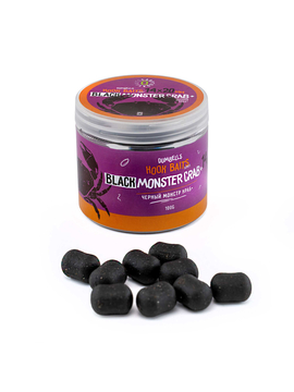 Дамбелсы насадочные Carptoday Baits Black Monster Crab+ (Черный Монстр Краб), Диаметр: 14 х 20 мм, Вкус: Монстр Краб черный