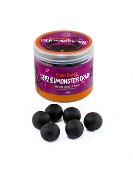 Бойлы насадочные Carptoday Baits Black Monster Crab+ (Черный Монстр Краб), Диаметр: 20 мм, Вкус: Монстр Краб черный