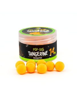 Бойлы плавающие Carptoday Baits Pop Ups Tangerine (Мандарин) 14 мм, Диаметр: 14 мм, Вкус: Мандарин