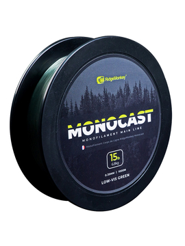 Леска RidgeMonkey MonoCast Monofilament Fishing Mainline 0.35mm 15lb/6.8kg 1000m