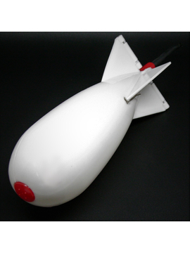 Прикормочная ракета Caiman белая, Размер: Large 