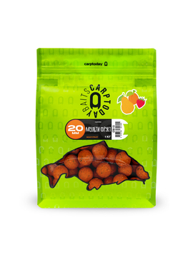 Бойлы Carptoday Baits Multi Fruit (Мульти Фрукт) 1кг 20мм, Диаметр: 20 мм, Вкус: Мульти Фрукт