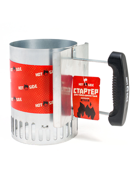 Стартер для угля HOT SIDE компактный для розжига гриля и мангала