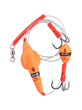 Готовая оснастка UNI CAT Rotating Worm Rig - 20g + 5g / 160cm