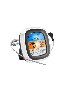 Термометр для гриля HOT SIDE с проводным щупом и экраном